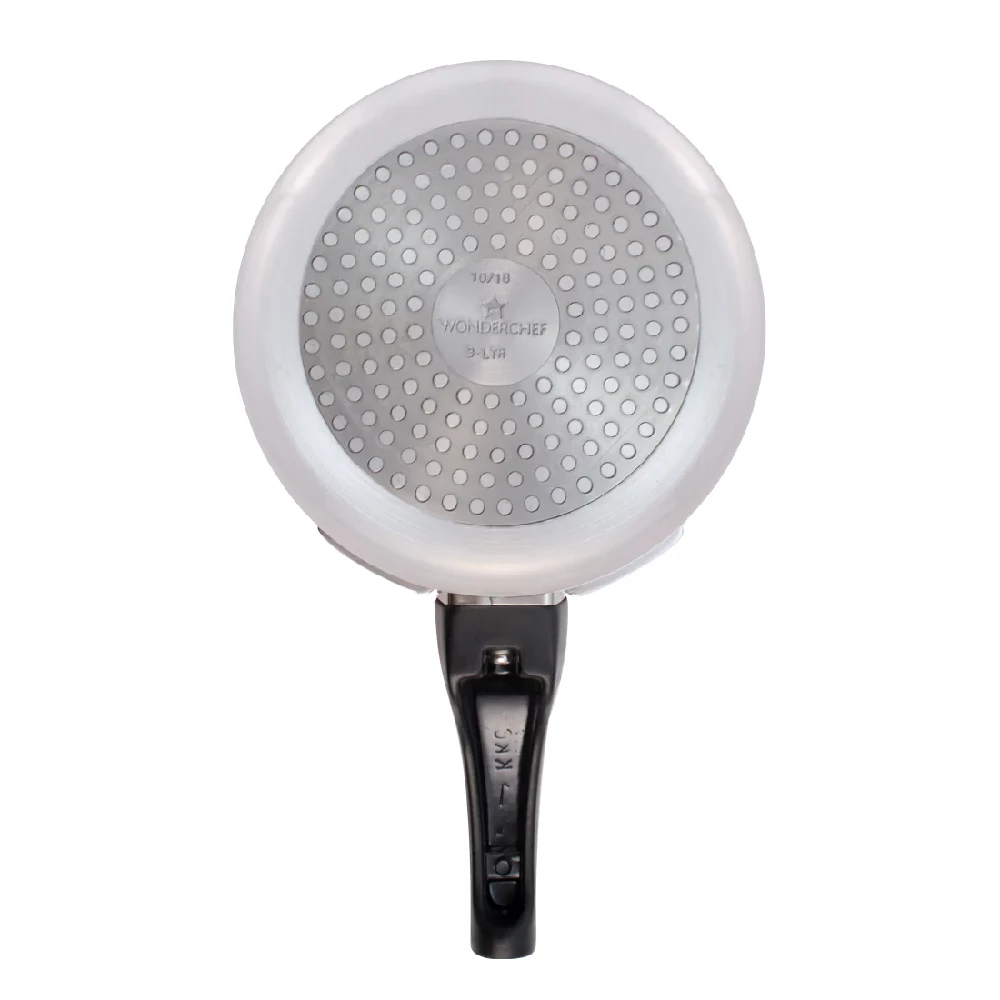 Wonderchef Ultima Pressure Cooker With Outer Lid - Non-Stick, Induction Friendly, 3 l-4.webp